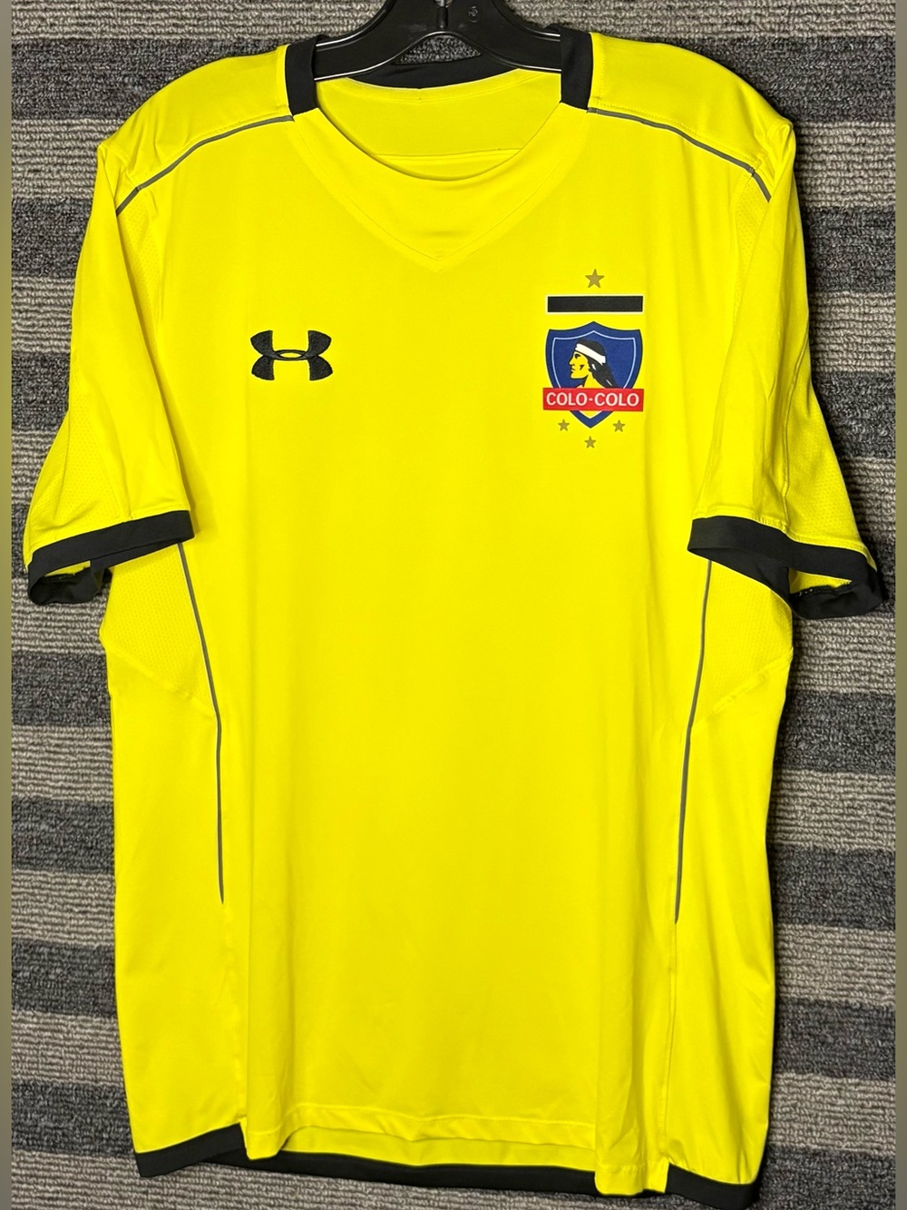 2015/16 Under Armour Colo-Colo Chile Goalkeeper Soccer Jersey Football Kit Large